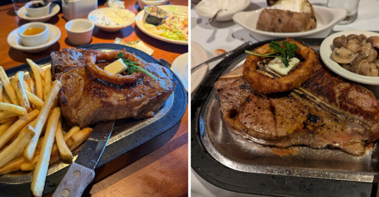 People Drive From All Over Oregon To Taste The Ribeye At This Old-Fashioned Steakhouse
