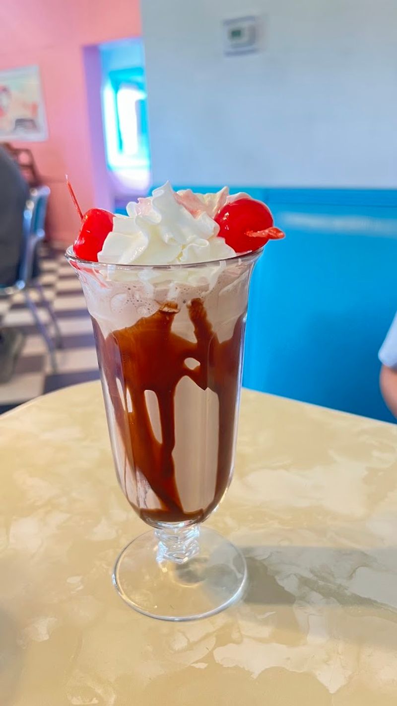 Indulge In Pink Cadillac Diner's Legendary Milkshakes