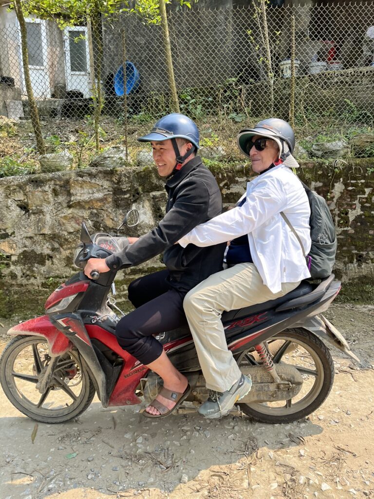 Plan B - when the trekking gets to difficult try a motorbike