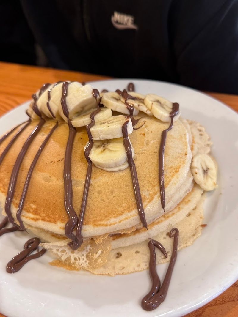 Nutella And Banana Pancakes For A Different Kind Of Morning