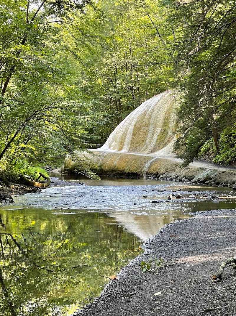 The Geyser Creek Trail Leading To The Spring