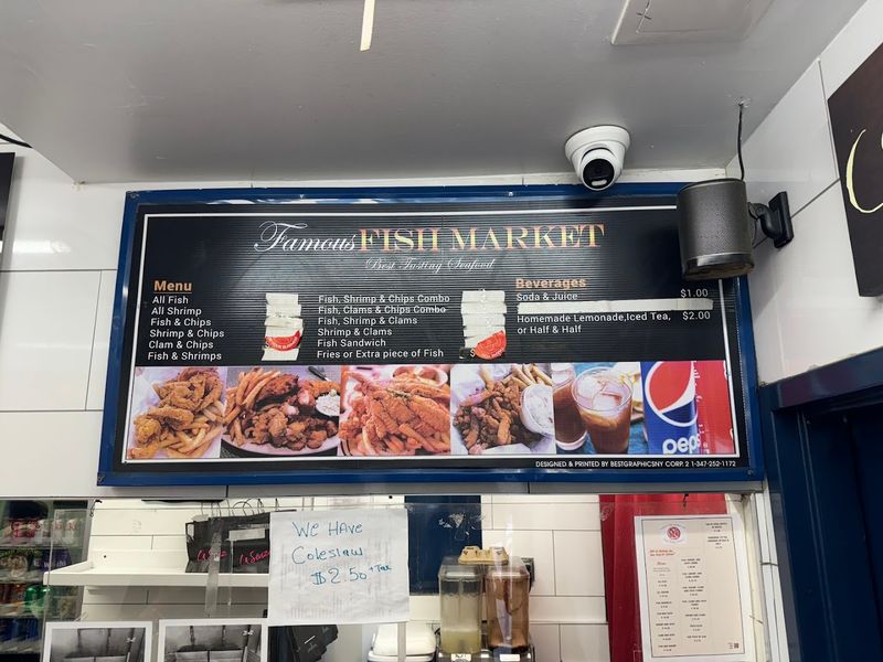 Famous Fish Market, New York