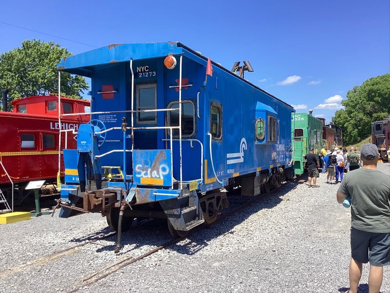 Riding The Rails On Museum Grounds