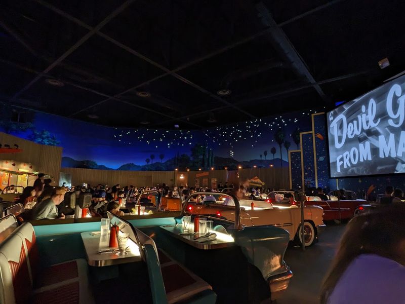 How Disney's Sci-Fi Dine-In Brings 1950s Style To Life