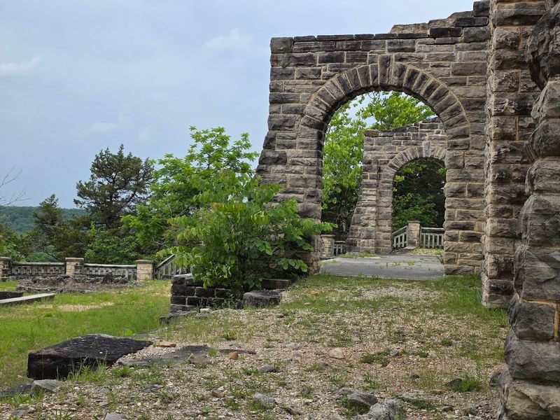 A Natural Bridge Carved From Solid Rock
