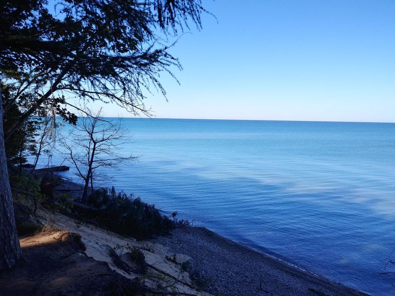 The Surrounding Bluffs Offer Scenic Lake Views
