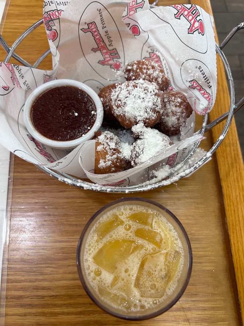 The Complimentary Apple Fritters That Start Every Meal