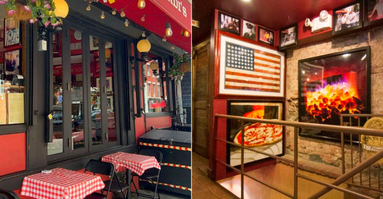 The Best Pepperoni Pizza In New York Is Hiding Inside This Unassuming Italian Restaurant