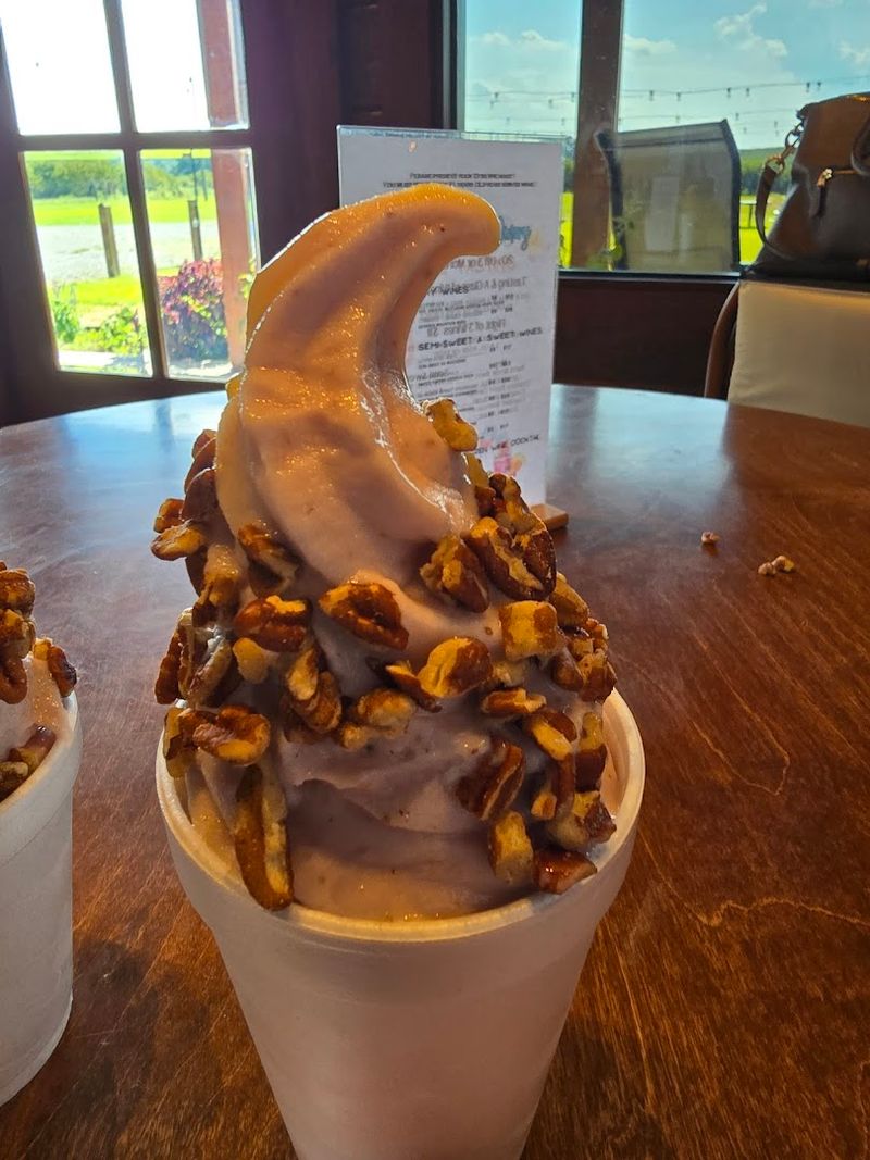 Farm Fresh And Flavorful: The Shed's Peach Ice Cream