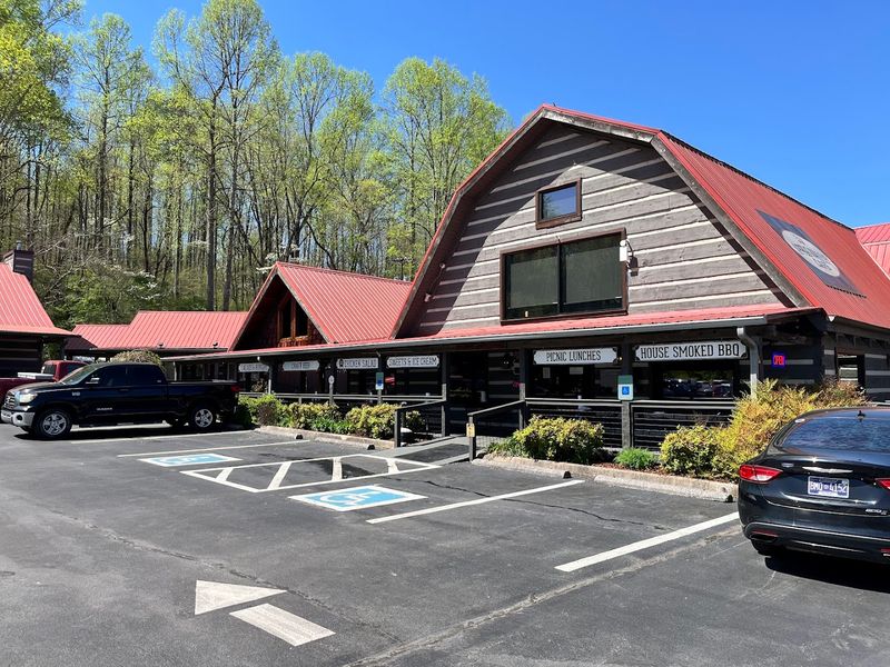 The Building And Setting Along The Mountain Parkway