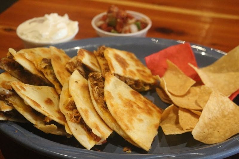 BBQ Pulled Pork And Brisket Make The Quesadillas Special