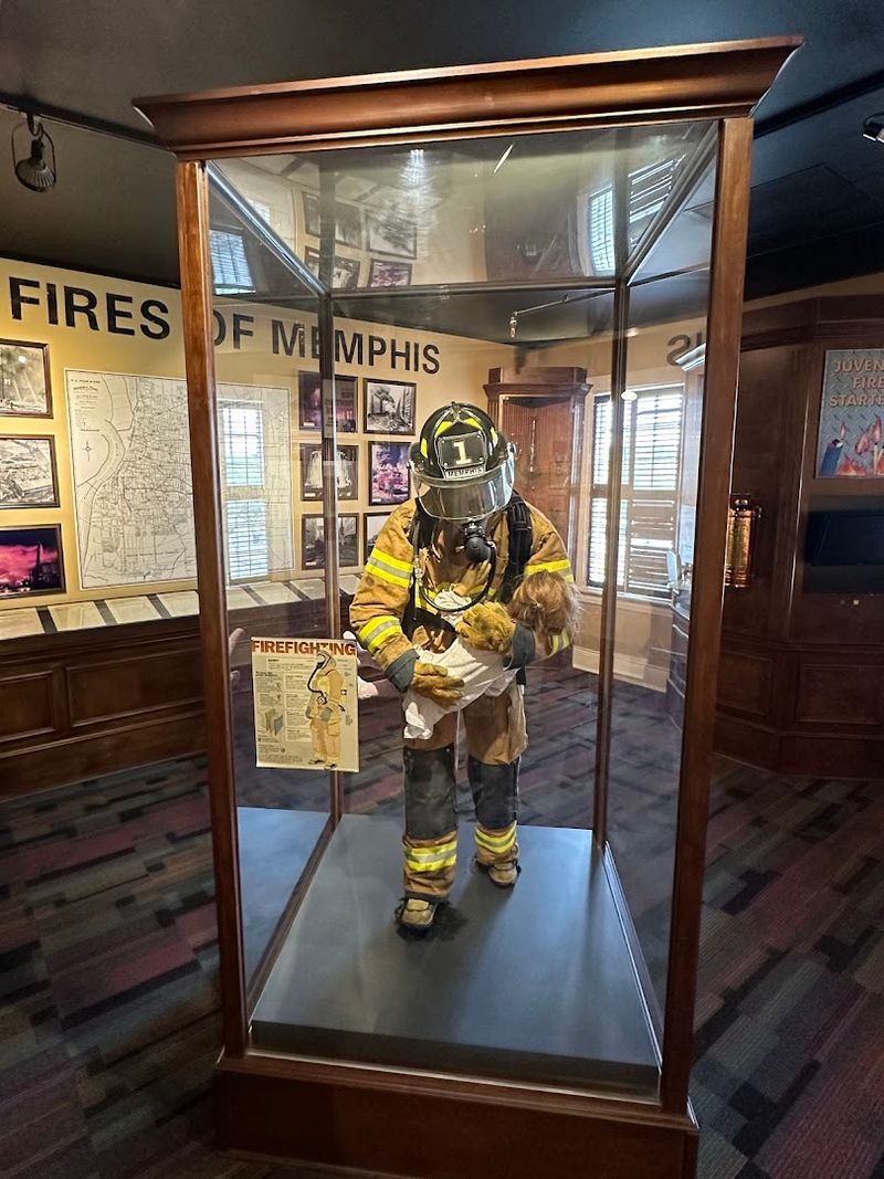 The Children's Play Area And Fire Pole