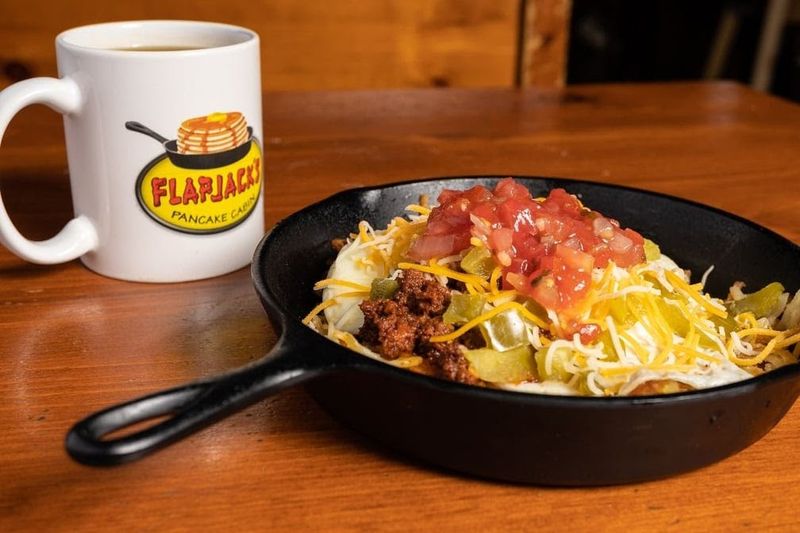 The Walker Skillet Breakfast And Meat Lovers Omelet Options