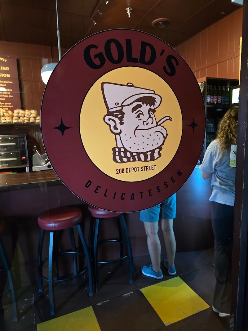 The Atmosphere Inside Gold's Deli