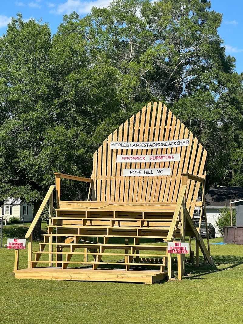 The World's Largest Adirondack Chair