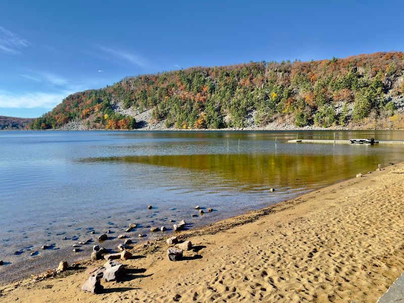 Two Long Sandy Beaches Draw Visitors All Summer