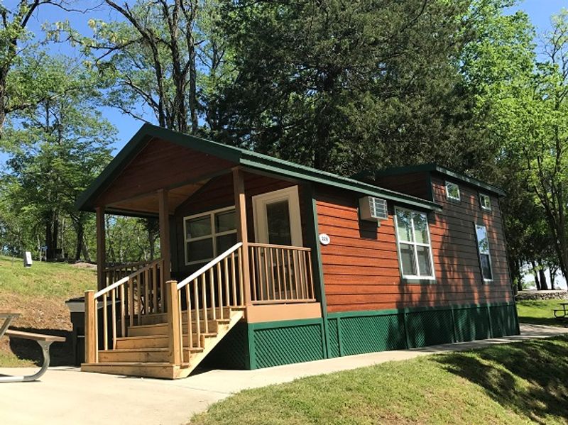Cabins And Camping Options Right On The Water