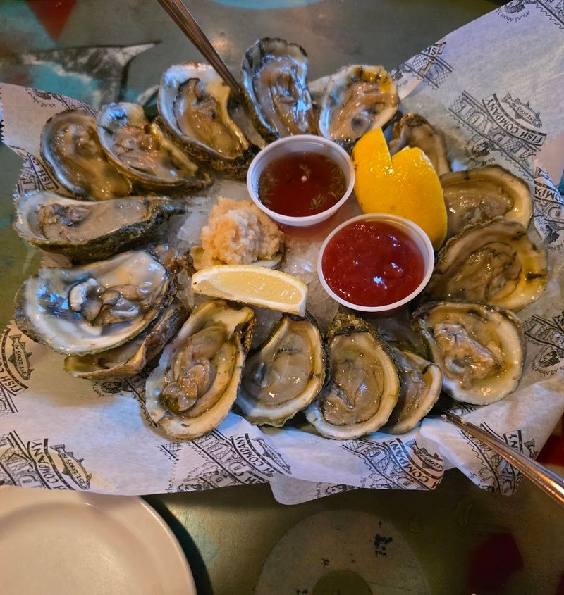 Fresh Oysters Shucked Daily At The Raw Bar