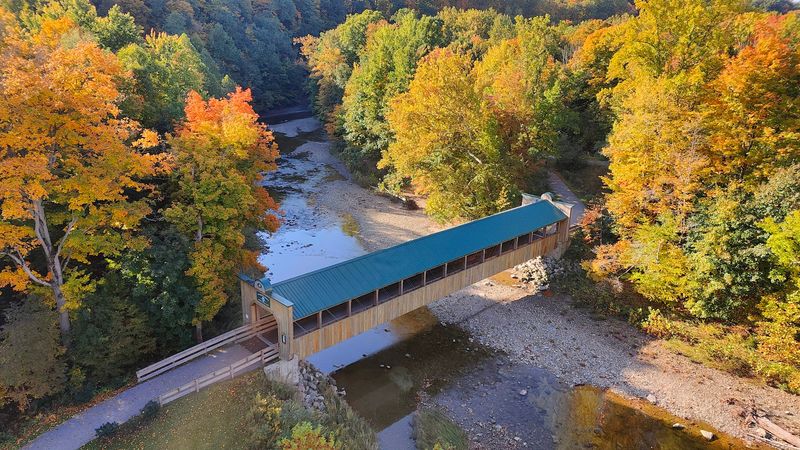 Located In Ashtabula County, Ohio's Covered Bridge Capital