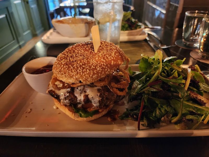 The Burger That Earns Its Own Reputation On A Menu Full Of Classics