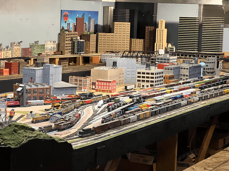 Many Of The Train Sets Date Back Several Decades