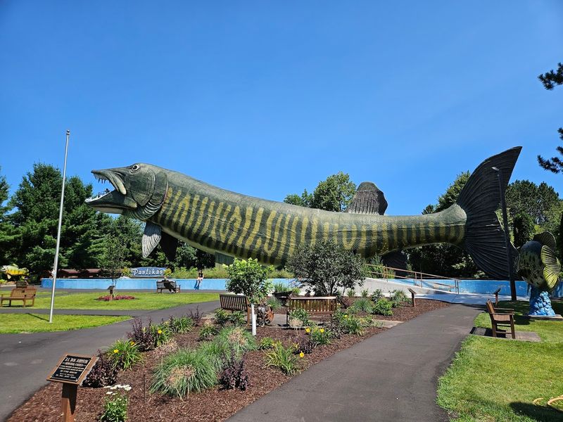 The Structure Was Built To Celebrate Freshwater Fishing Heritage