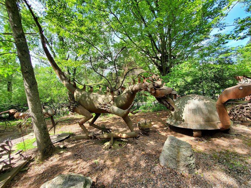 Some Sculptures Tower Over 20 Feet Tall