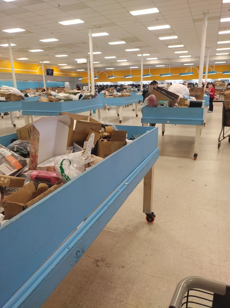 Hundreds Of Items Fill Large Bargain Bins