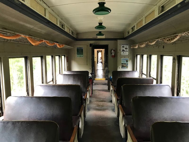 Passengers Ride In Restored Historic Railcars