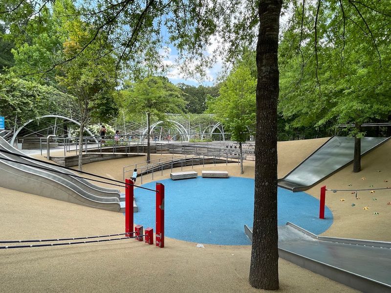 Hill Slides Built Into The Landscape Are Pure Genius