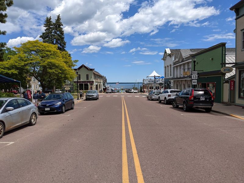 Apple Orchards And Berry Farms Surround The Town