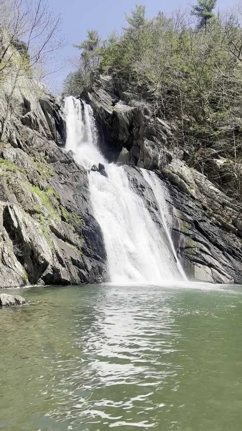 Getting Down To The Base Of The Falls