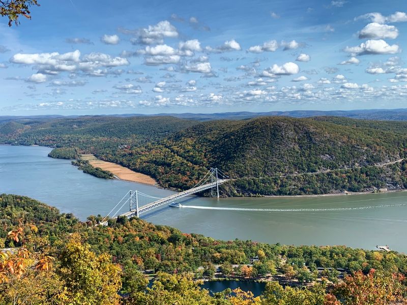 Bear Mountain Bridge And The Hudson River Crossing