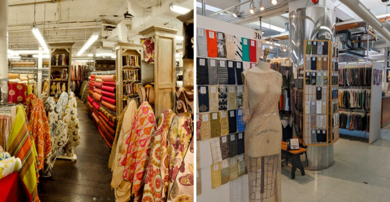 These Enormous Fabric Stores And Warehouses In New York Are Packed With Fabric Treasures