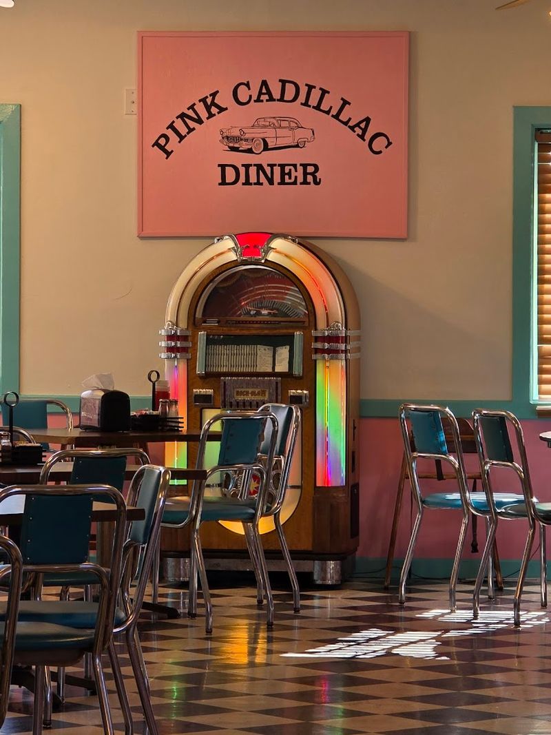 Step Back In Time At Pink Cadillac Diner