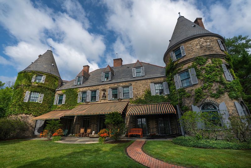 A French-Inspired Stone Mansion Straight Out Of A Fairytale