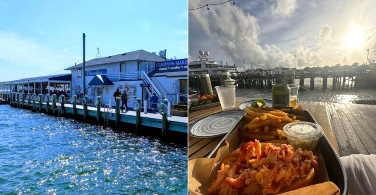 This Charming Seafood Waterfront Restaurant In New York Serves Up The Best Lobster Roll You’ll Ever Have
