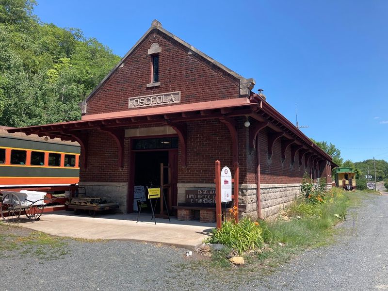 The Railway Departs From Historic Osceola Depot