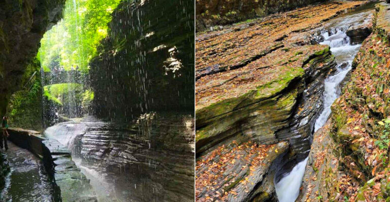 This Dreamlike Gorge In New York Has Waterfalls Around Nearly Every Corner