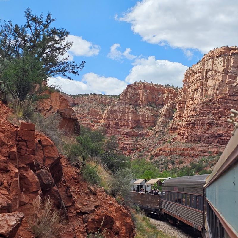 Experience Arizona's Red-Rock Canyons From A Vintage Train