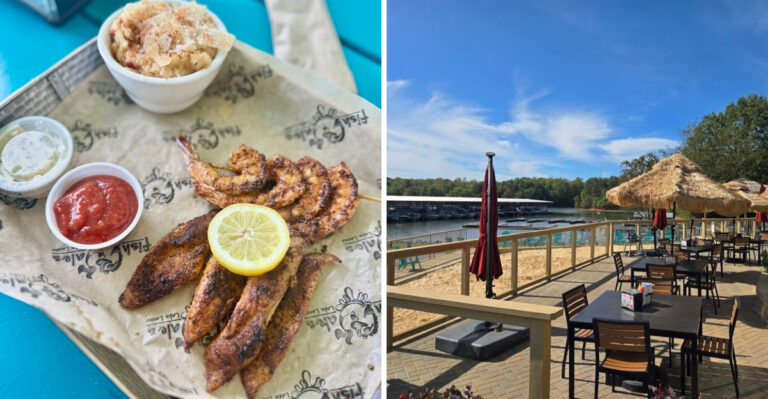 This Georgia Lakeside Restaurant Serves Incredible Food With Stunning Spring Views