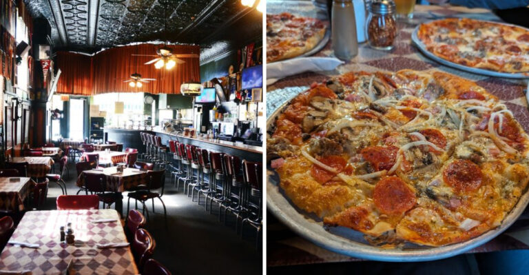 This Historic Illinois Pizza Joint Has Been Perfecting Thin Crust Since The Roosevelt Era