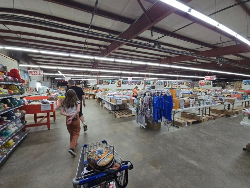 A Massive Craft Store Connected To A Well-Known National Brand