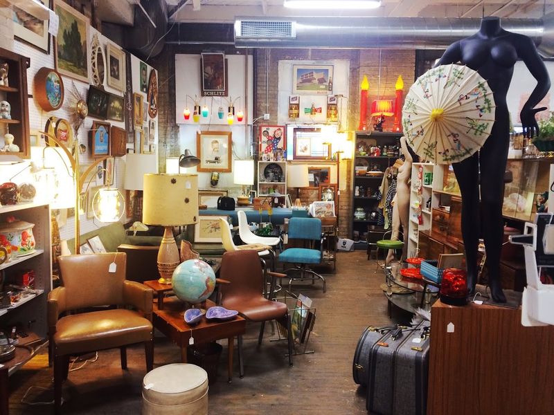 Three Packed Floors Of Vintage Finds
