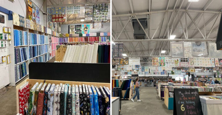 This Massive Ohio Fabric Store Feels Like A Crafter’s Paradise (And It Absolutely Is)