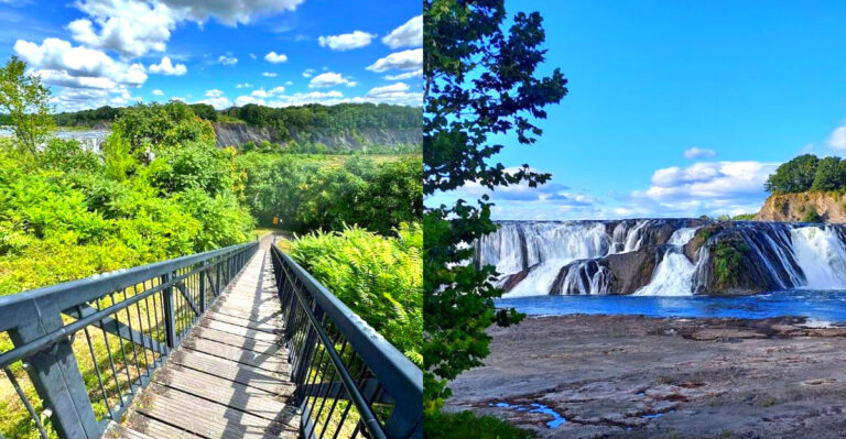 This Massive Waterfall In New York Is Nearly As Wide As Niagara Falls