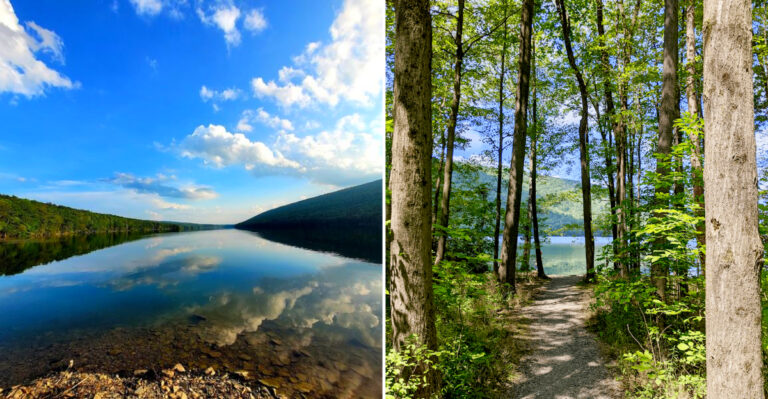 This New York Lake Is So Clear Yet Hidden, It Feels Like A Secret Paradise