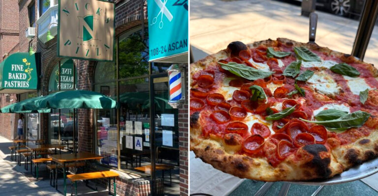 This No-Frills Queens Restaurant Serves Some Of The Best Thin-Crust Pizza In New York