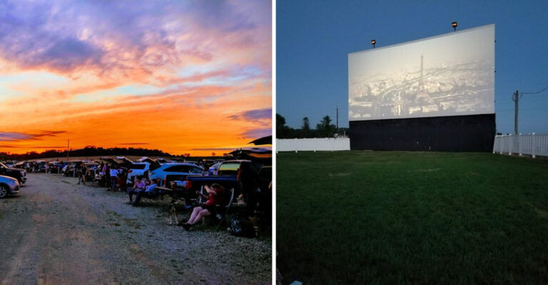 This Old-School Iowa Drive-In Theater Is Perfect For A Laid-Back Weekend
