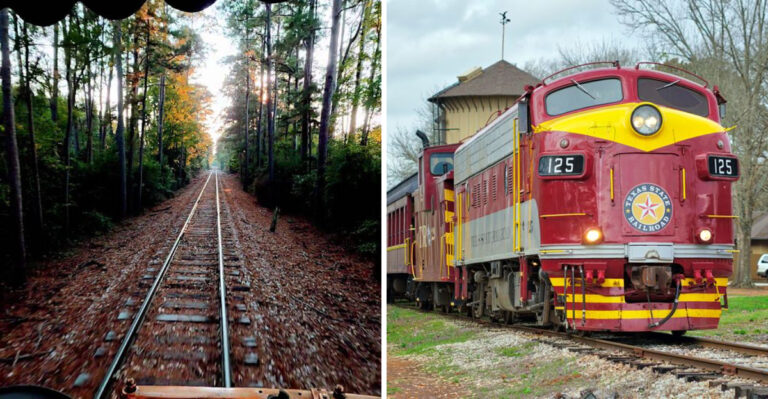 This Picturesque Texas Train Ride Is The Ideal Spring Day Getaway
